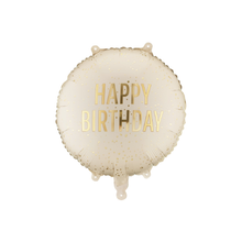 Load image into Gallery viewer, FB353-079 Happy Birthday - Cream
