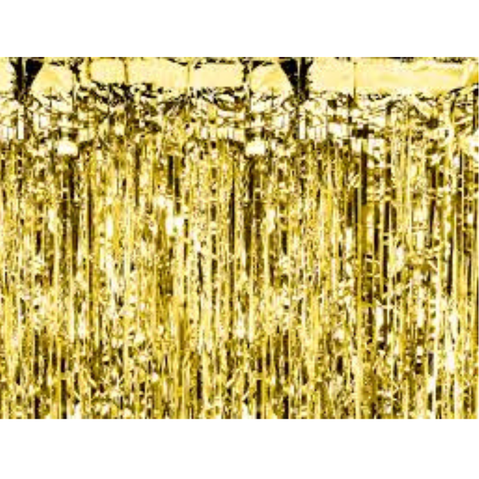 CRT3M-019 Party Curtain - Gold