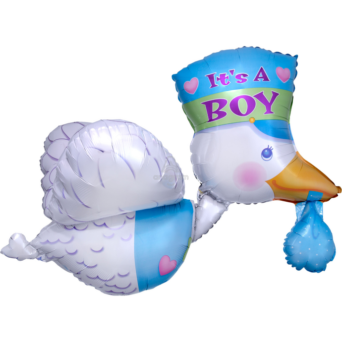 07063 Bundle of Joy Stork - It`s A Boy