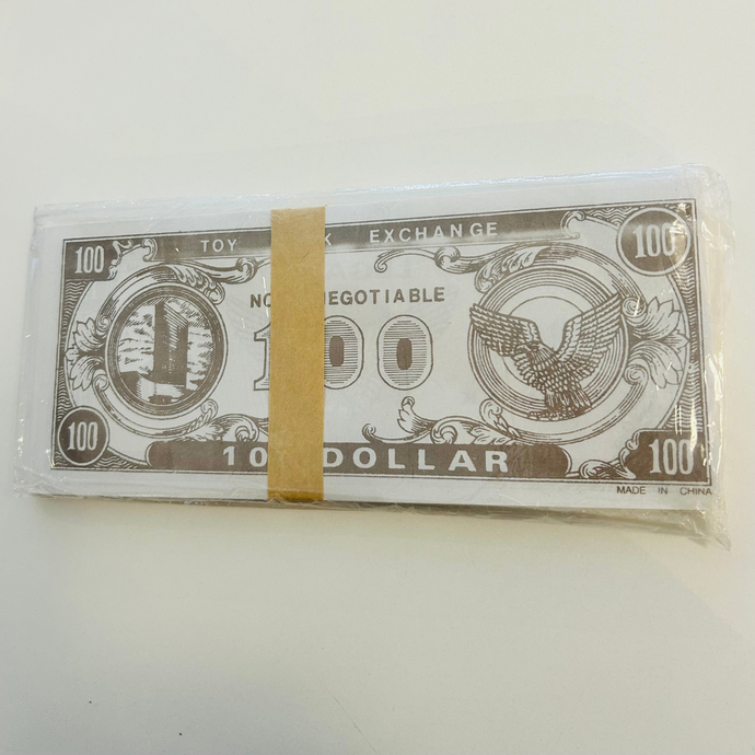 Pack of Jumbo Money $5-$100