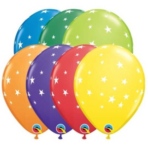 48474 Carnival Assorted Contempo Stars 5" Round