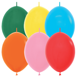 54098 Fashion Assortment 12" Link-O-Loon Balloons