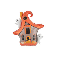 Load image into Gallery viewer, Trick or Treat Street Haunted House Mylar Balloon
