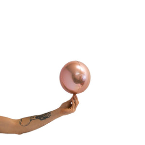 287422 Loon Balls® 18cm (7") Metallic "Pink" Rose Gold