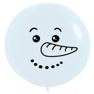 59200 White Snowman 24" Round (10ct)