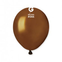 Load image into Gallery viewer, 056617 Gemar Metallic Brown 5&quot; Round (100ct)
