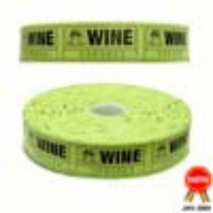 (1000) Roll Ticket - Wine