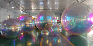 Holographic PVC Balloon Rental - 9ft