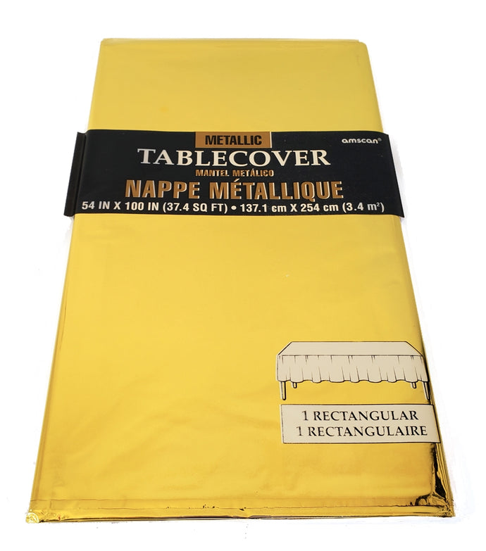 Tablecover - Metallic Gold