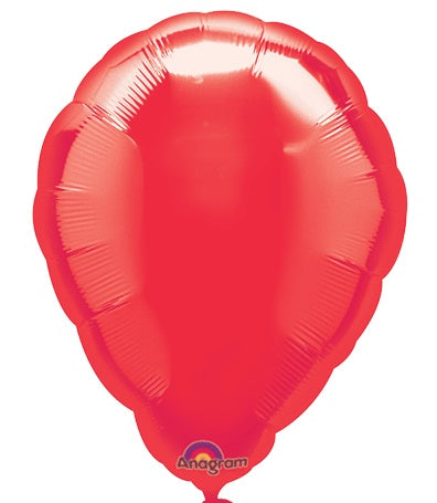 08494 Metallic Red Perfect Balloon