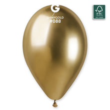 Load image into Gallery viewer, 128857 Gemar Shiny Gold 13&quot; Round (25ct)
