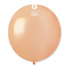 Load image into Gallery viewer, 156157 Gemar Metallic Peach 19&quot;  Round (25ct)
