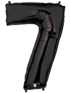 15847 Megaloons® Number "7" Black