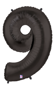 15849 Megaloons® Number "9" Black