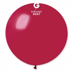 340204 Gemar Burgundy 31" Round