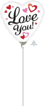 34375 I Love You Black
