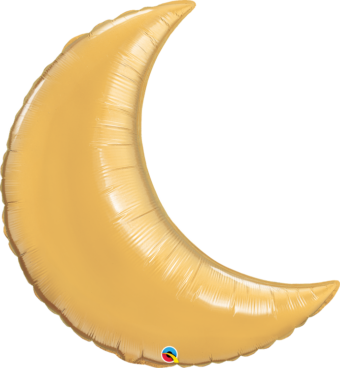 36530 Gold Crescent Moon