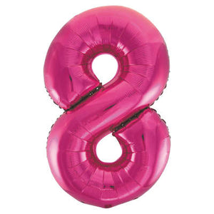 55738 Number "8" Pink
