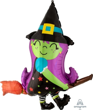 41949 Cute Witch on Broom