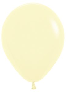 155661 Pastel Matte Yellow 11" Round