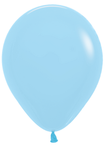 55177 Pastel Matte Blue 18" Round