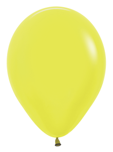 53053 Neon Yellow 11" Round