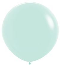 Load image into Gallery viewer, 56176 Pastel Matte Green 36&quot; Round (10ct)
