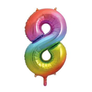 56808 Number "8" Rainbow