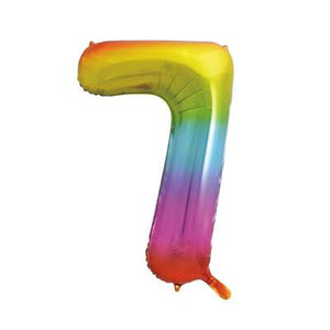 56807 Number "7" Rainbow