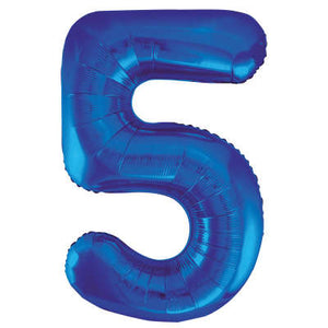 55745 Number "5" Blue