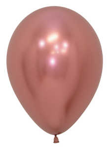 51147 Reflex Rose Gold 5" Round (100ct)