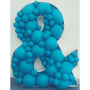 Ampersand "&" Balloon Mosaic Frame