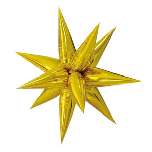 01254 Exploding Star Jumbo Gold