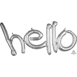 36699 Freestyle Phrase "Hello" Silver