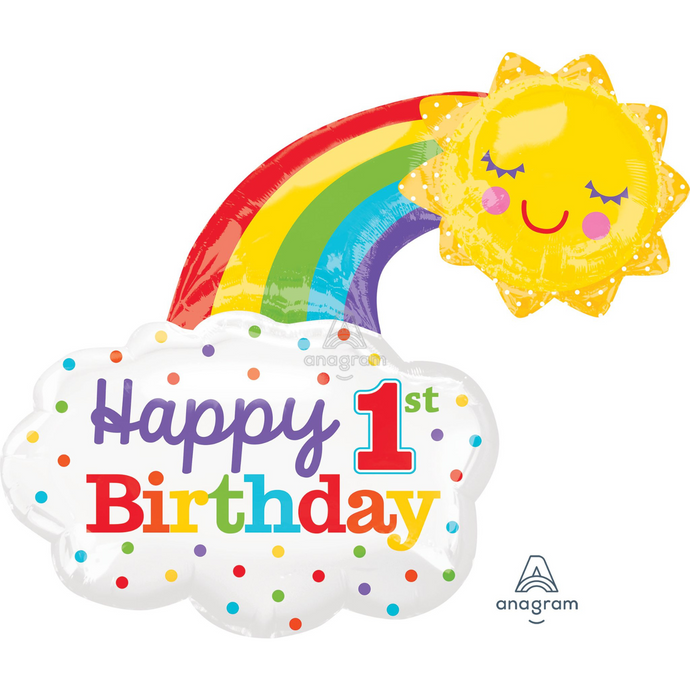 34524 1st Birthday Rainbow