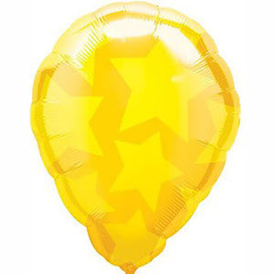 07710 Yellow Stars Perfect Balloon