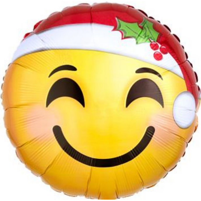 33984 Santa Hat Emoticons