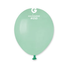 Load image into Gallery viewer, 055016 Gemar Aquamarine 5" Round (100ct)
