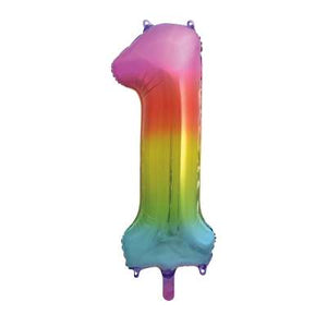 56801 Number "1" Rainbow