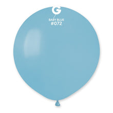 Load image into Gallery viewer, 157253 Gemar Macaron Baby Blue 19" Round (25ct)
