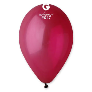 114706 Gemar Burgundy 11-12" Round