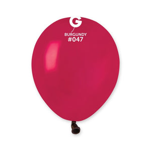 054712 Gemar Burgundy 5" Round