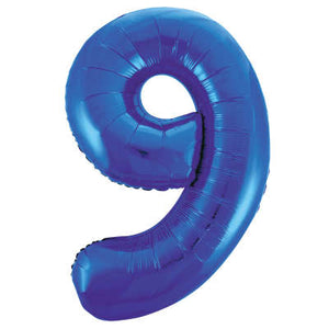 55749 Number "9" Blue