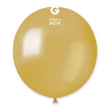 Load image into Gallery viewer, 157451 Gemar Metallic Dorato 19&quot; Round (25ct)
