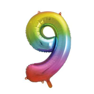 56809 Number "9" Rainbow