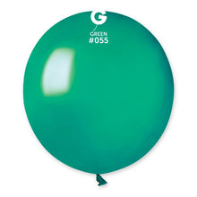 Load image into Gallery viewer, 155556 Gemar #055 Metallic Green 19&quot; Round (25ct)
