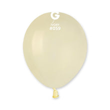 Load image into Gallery viewer, 055917 Gemar Ivory 5" Round (100ct)
