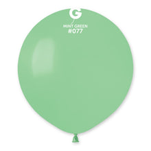 Load image into Gallery viewer, 157758 Gemar Macaron Mint Green 19" Round (25ct)
