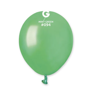 059410 Gemar Metallic Mint Green 5" Round