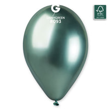 Load image into Gallery viewer, 129359 Gemar Shiny Green 13&quot; Round (25ct)
